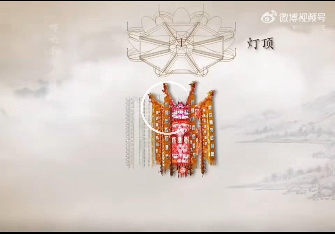 非遗花灯曾面临失传困境 花灯不光有制灯工艺，还需要会构图和剪纸，使用的时间也有所