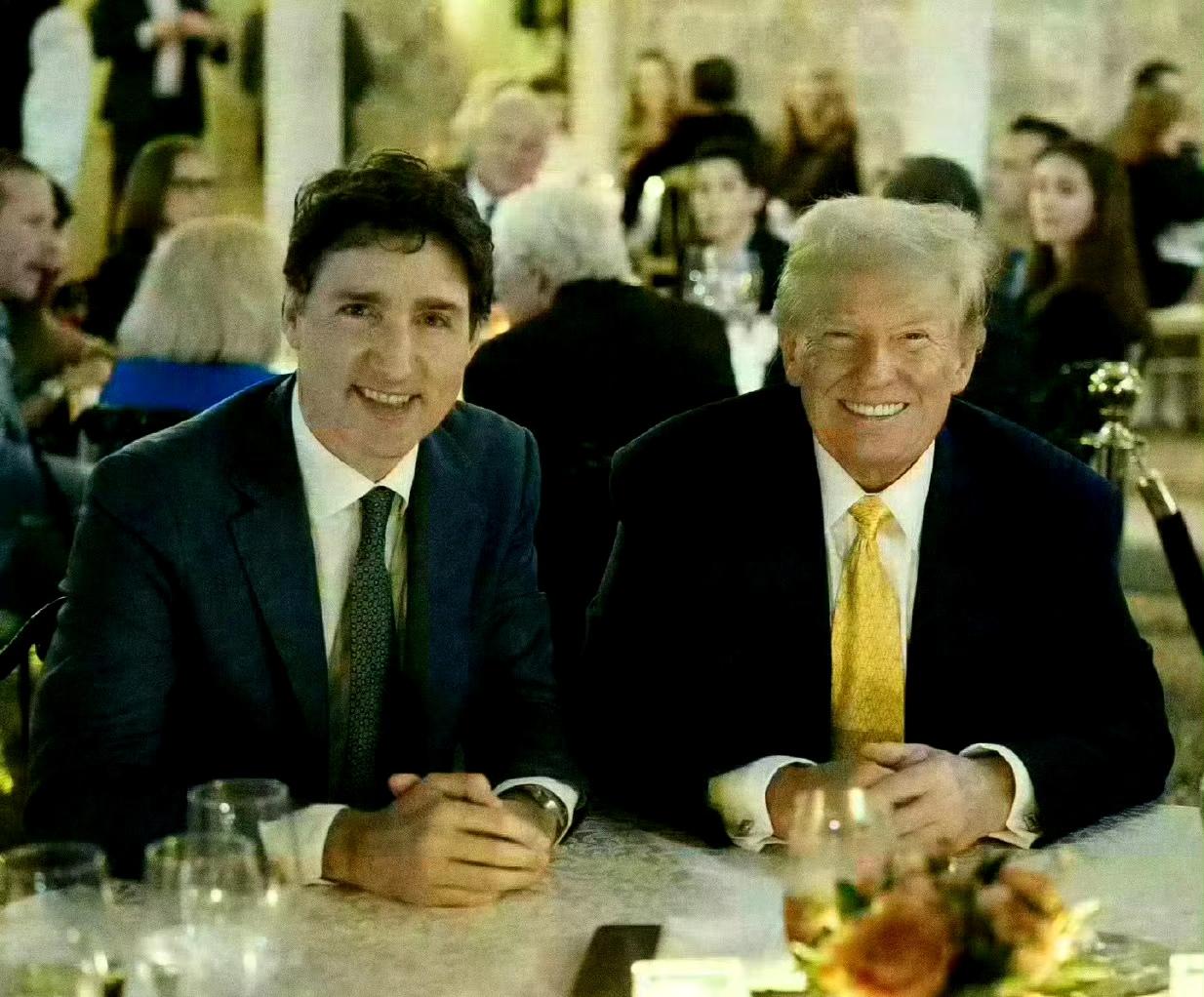 特鲁多批评美国对加拿大搞贸易胁迫，他说美国正将加拿大越推越远，推向中国。 ​​​