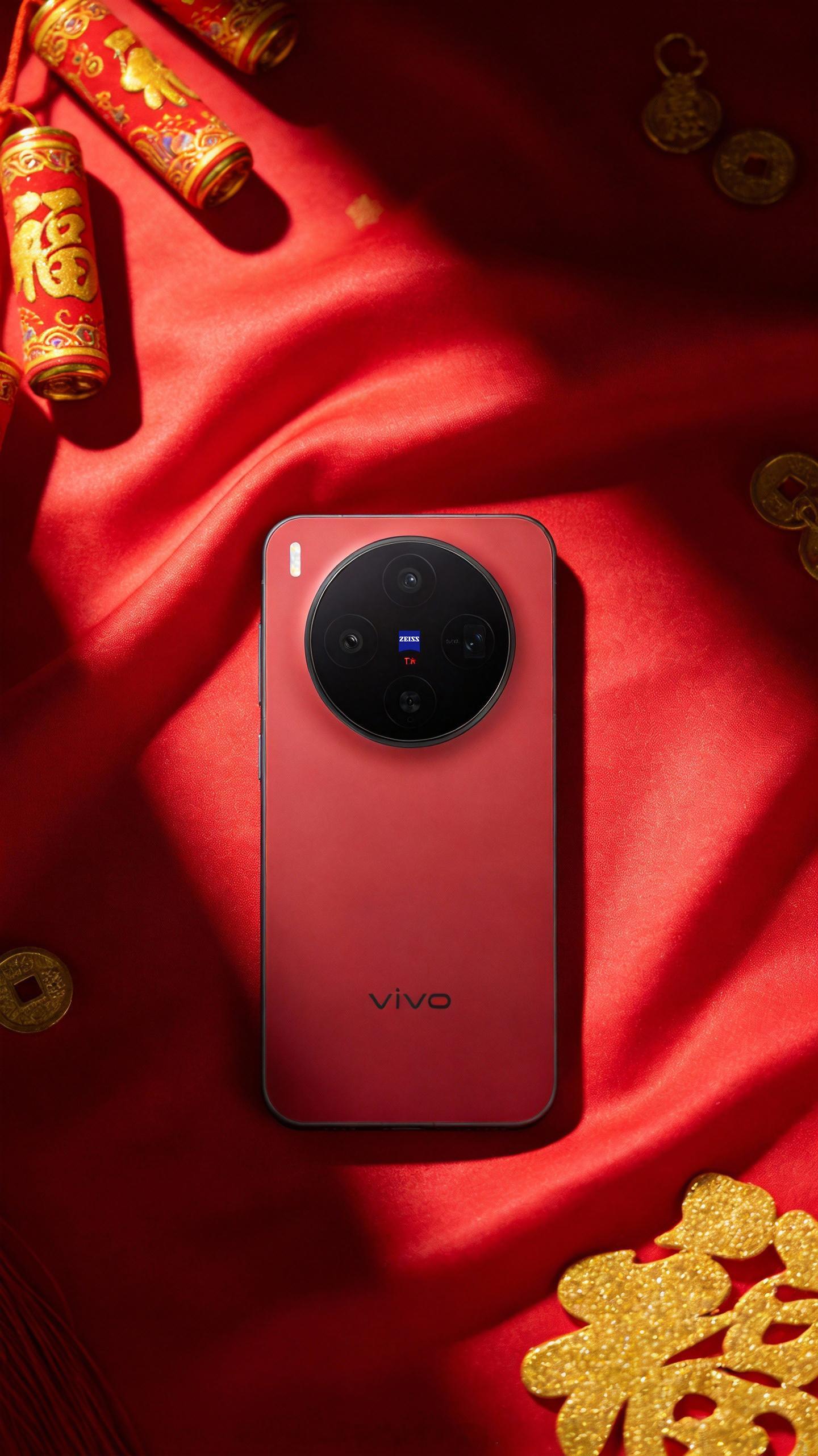 vivo 在红红火火这块！！！vivo X300好运红来啦～新年一起接好运，拍照