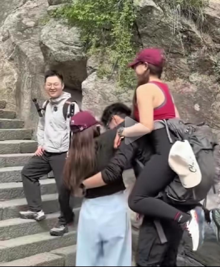 泰山陪爬，
接触用力才能赚钱。
