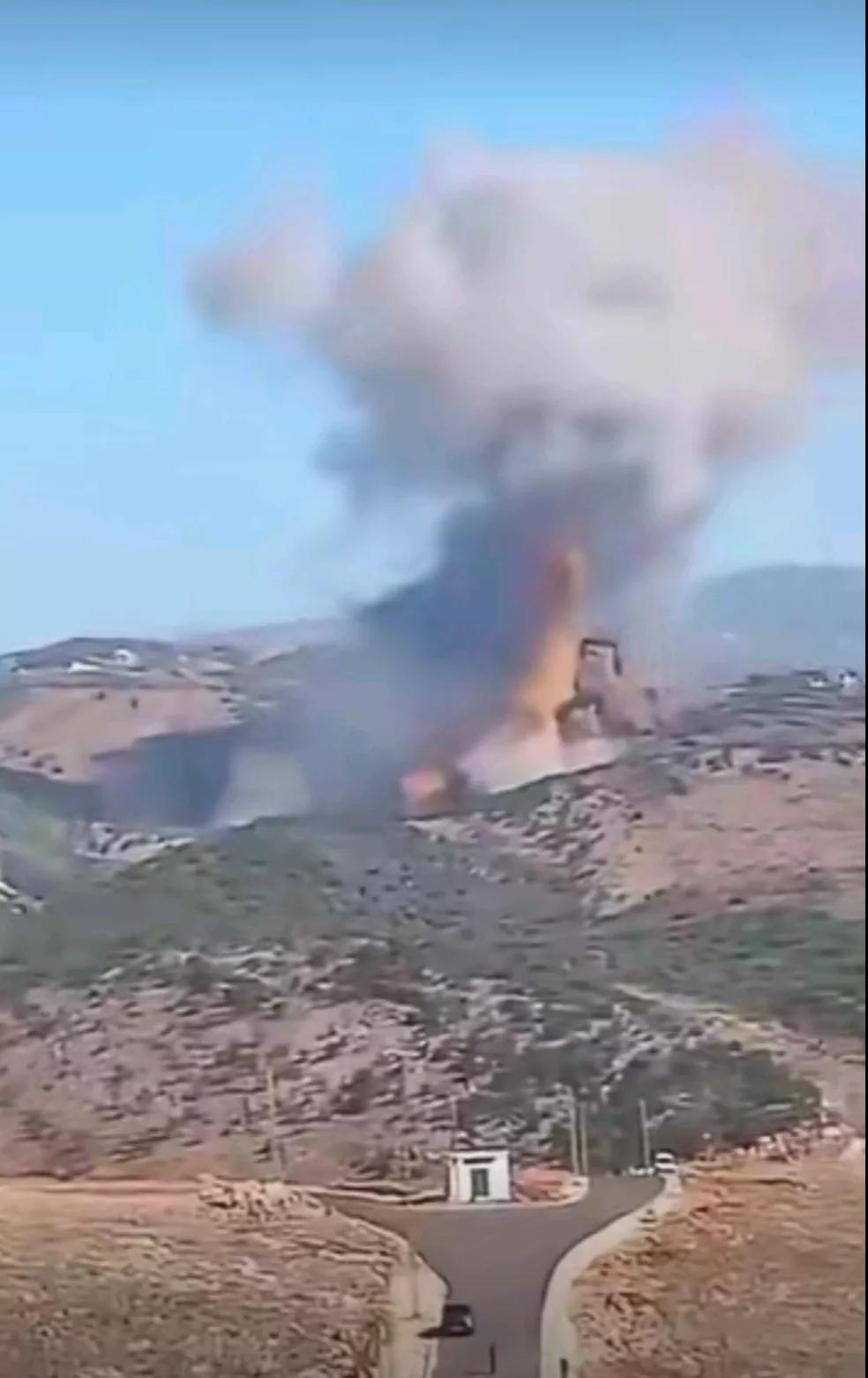 《国土报》消息，当地时间30日，以色列国防部新闻处发布视频，宣布当天出动3架战斗