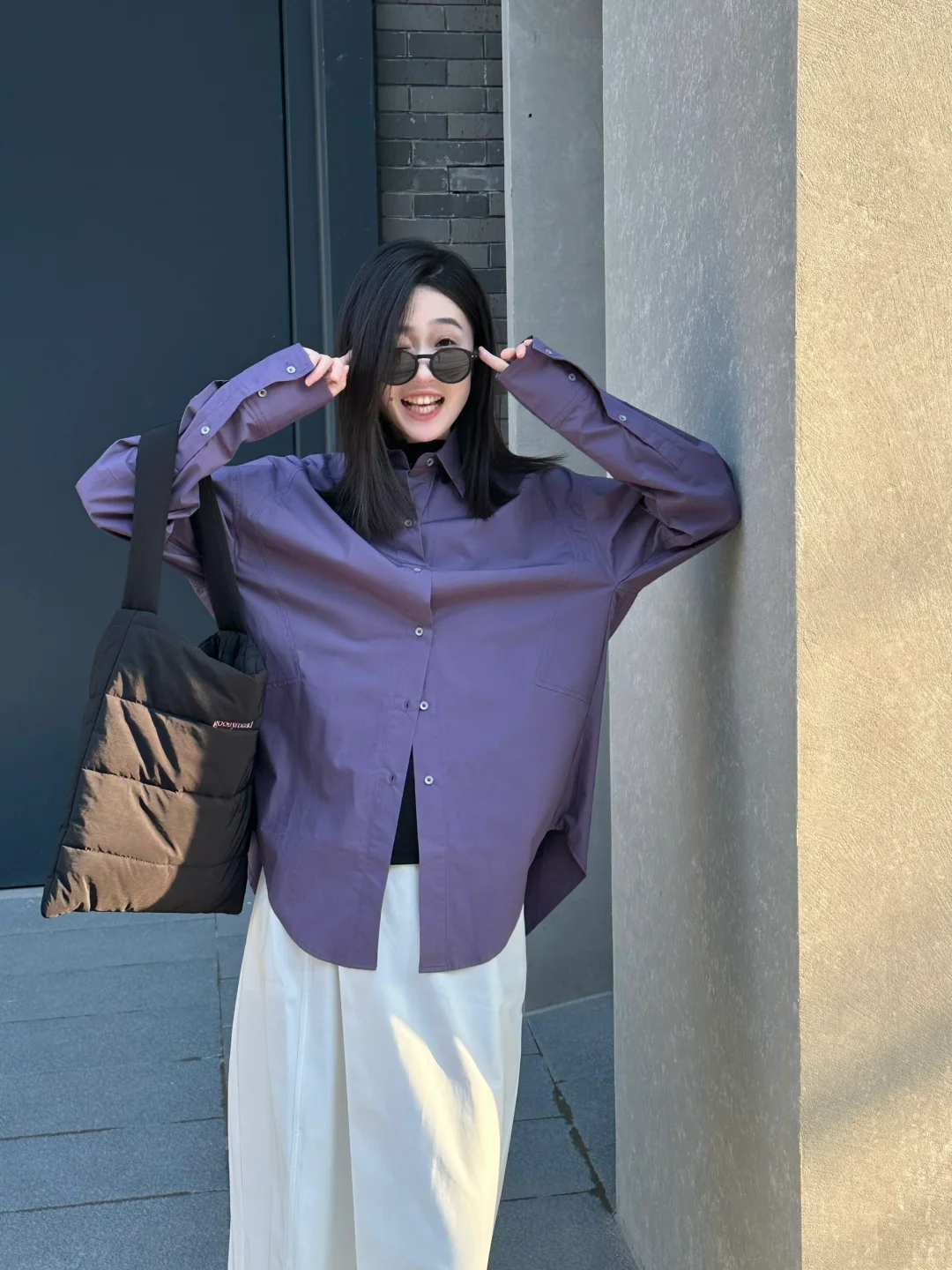 OOTD 衬衫随风飘