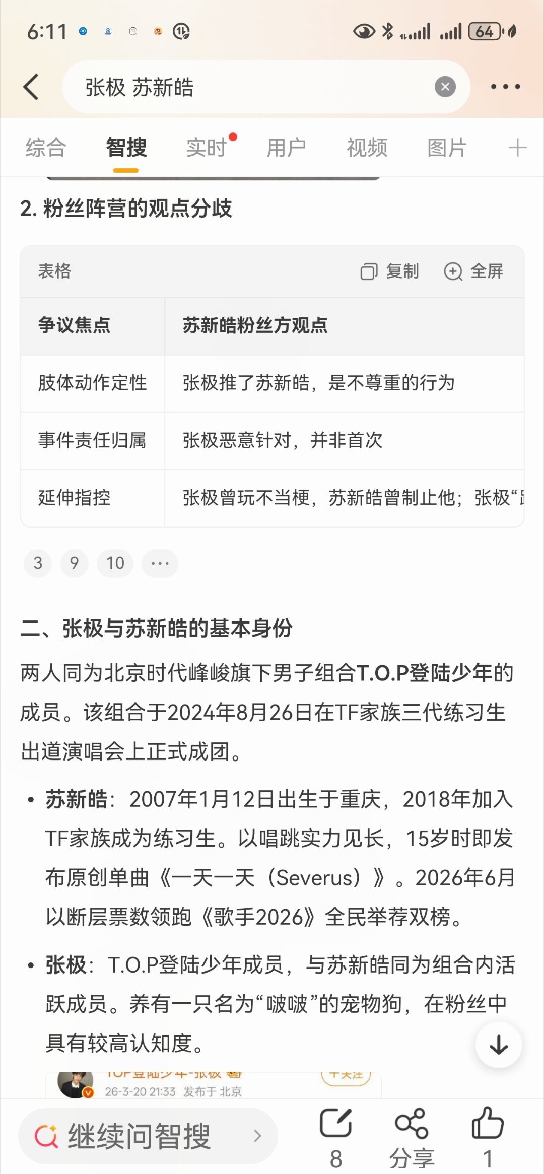 张极推苏新皓？？？为啥呀张极 苏新皓