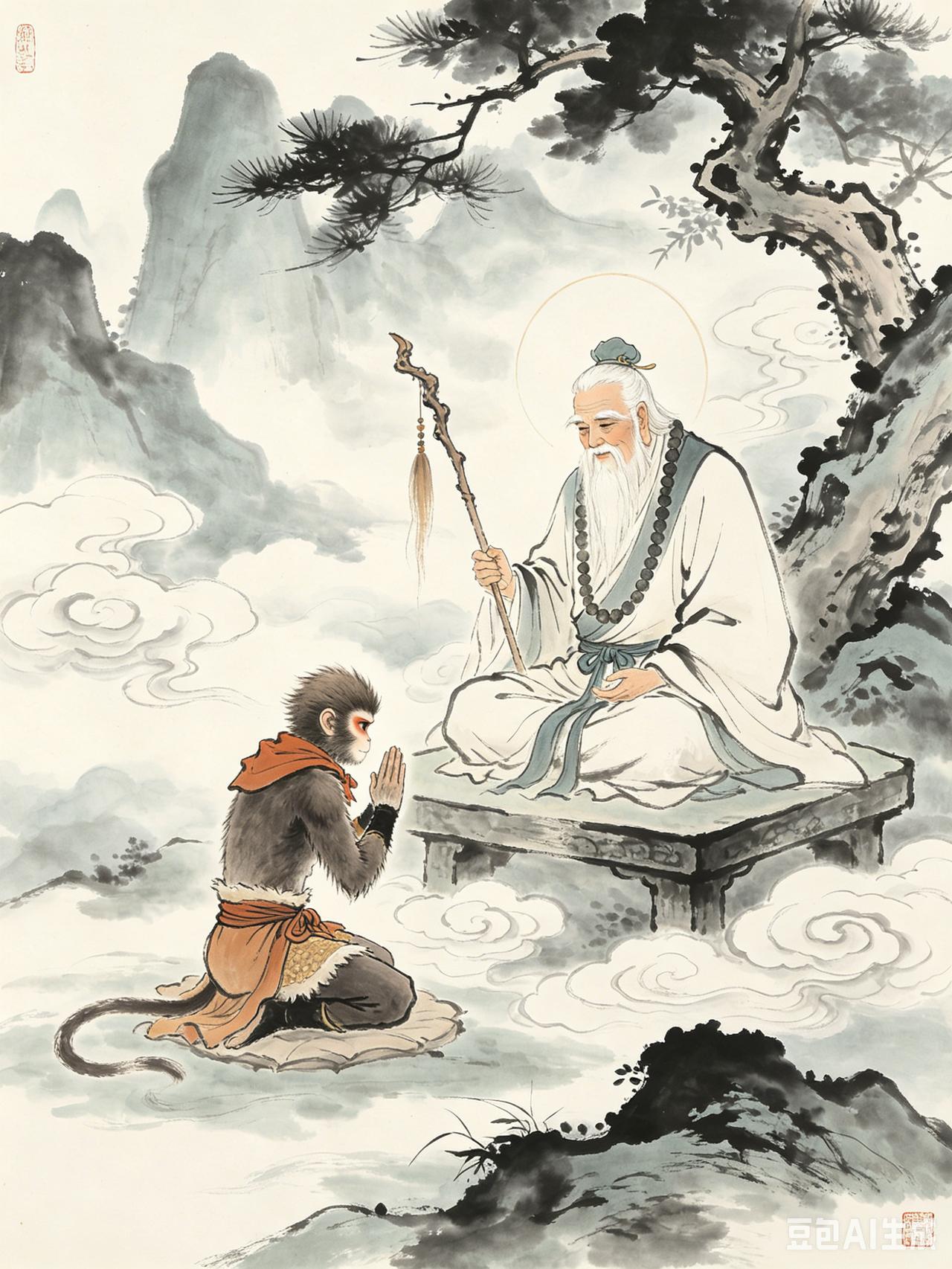 西游记人物原型：菩提老祖原型不是老道！竟是汉朝这位皇太后？

《西游记》最大的千