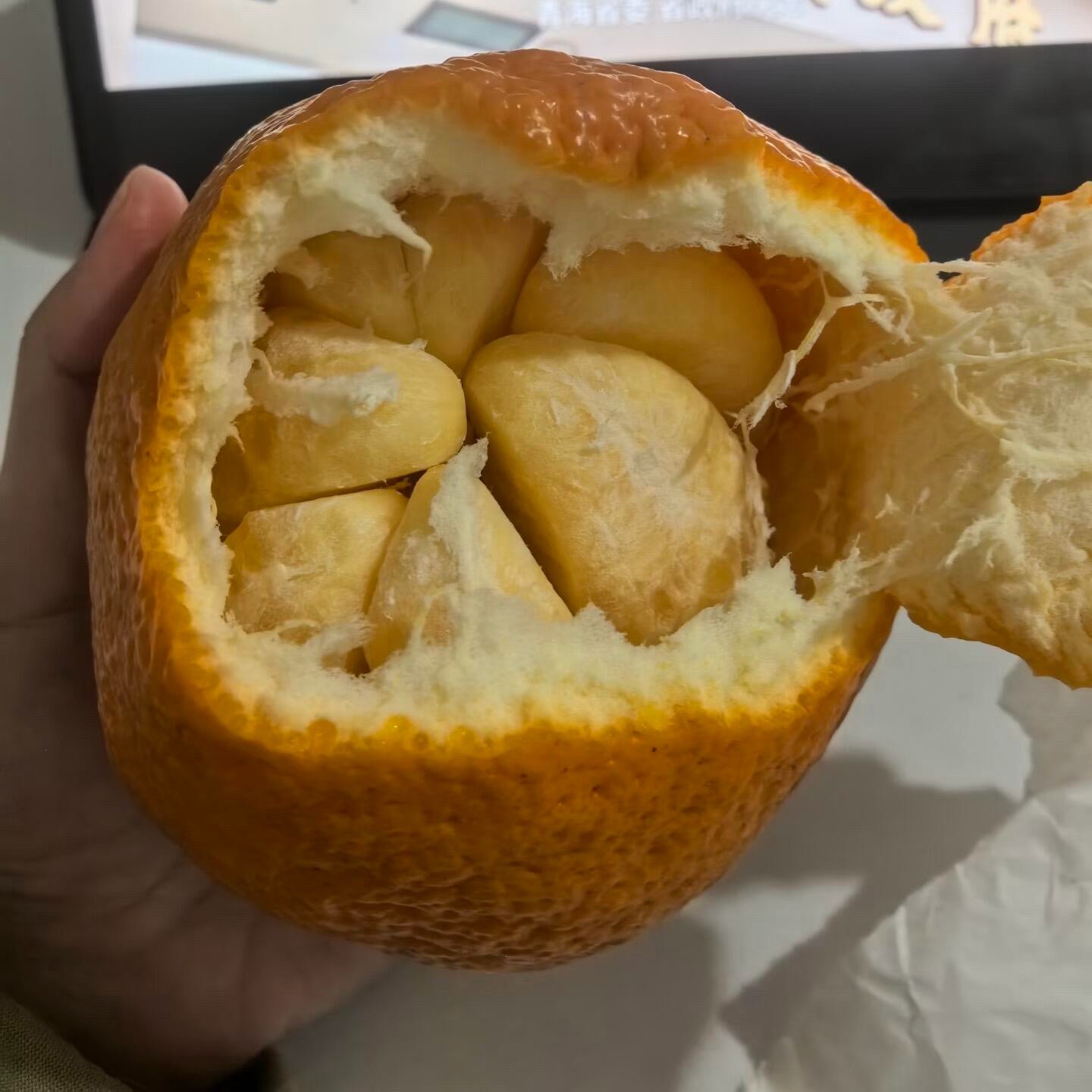 感觉自己开了一个榴莲 