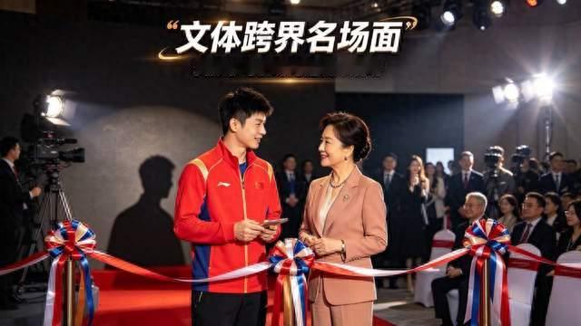 次元壁彻底破碎樊振东马伊琍罕见同框双“紫薇”梦幻联动笑翻全网