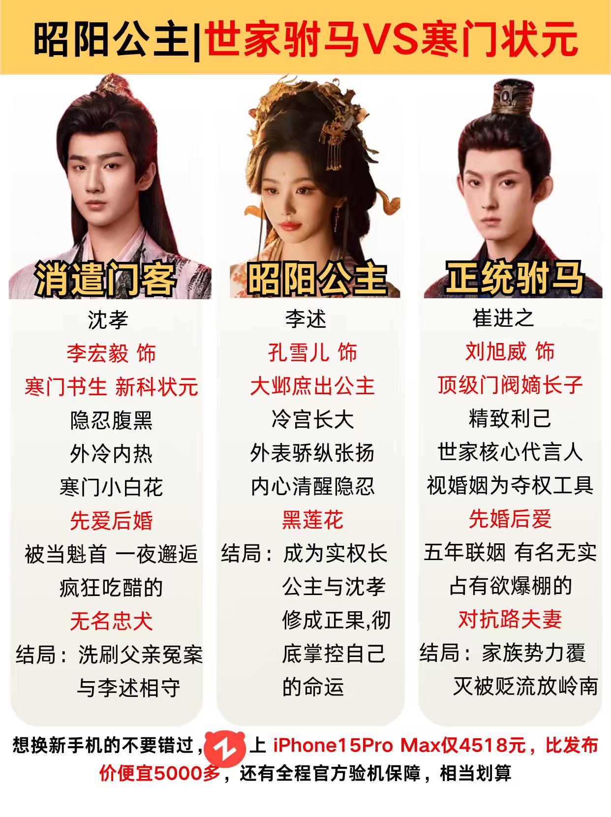 昭阳公主感情线盘点。
