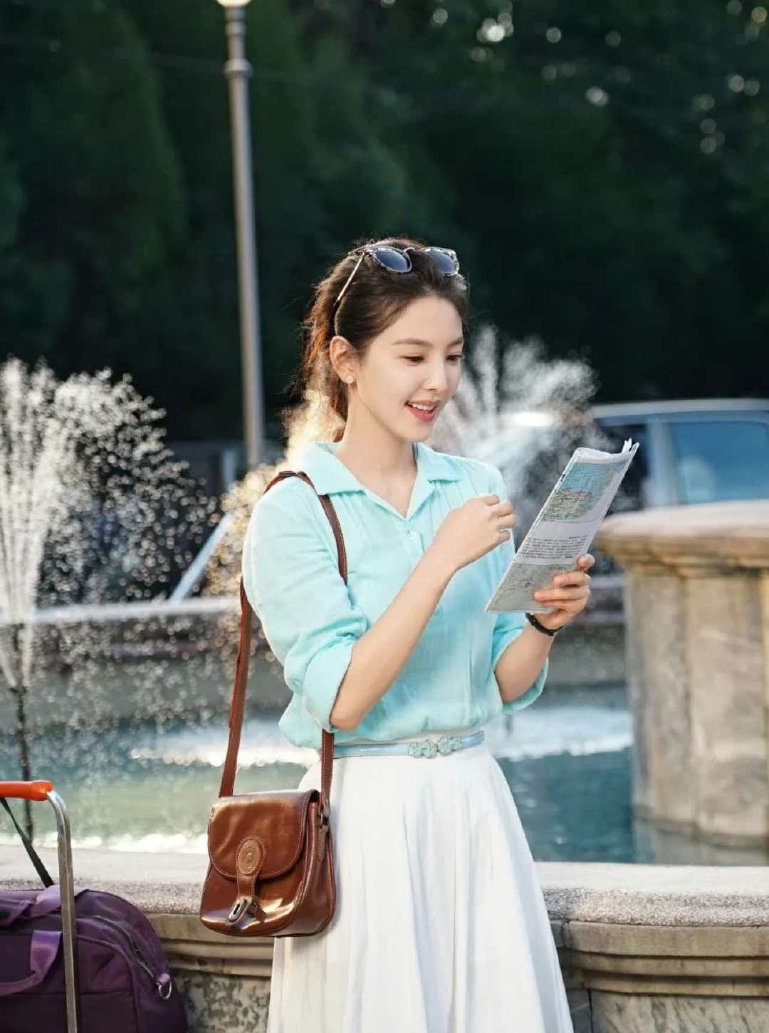 章若楠百变庄庄  庄庄穿搭被章若楠拿捏 《冬去春来》庄庄穿搭颜值天花板！章若楠精