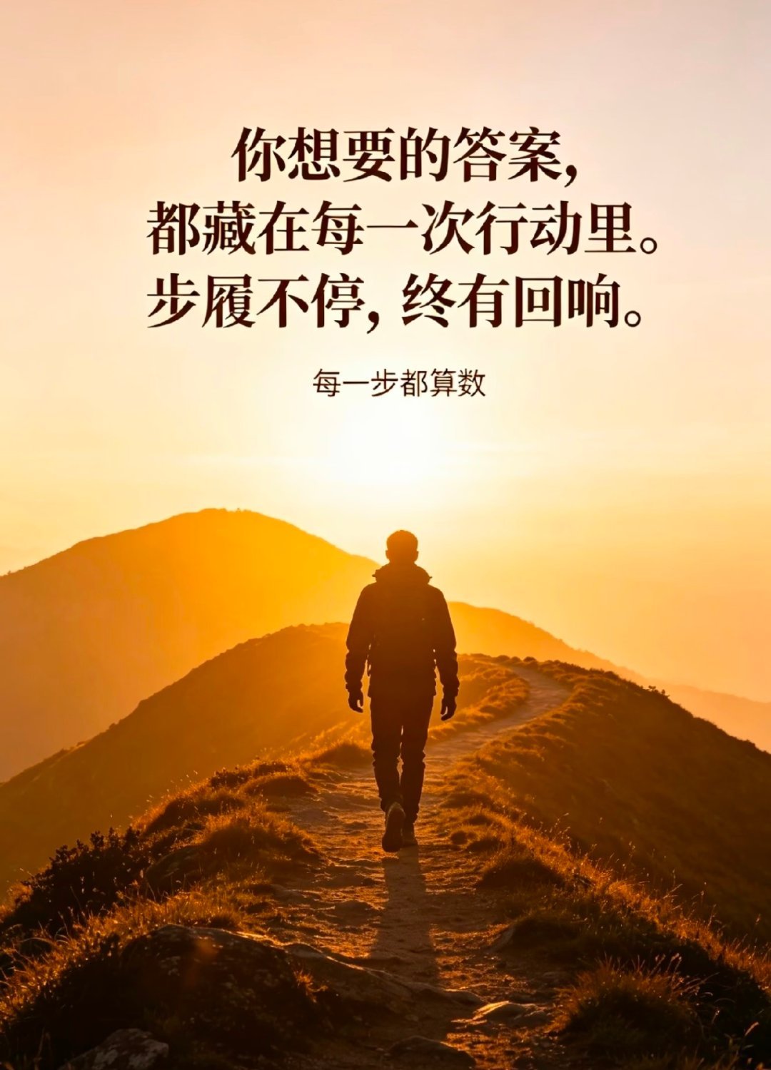 周五，早上好！迎着晨光出发，带着善意前行。少些抱怨，多些坚持，用积极的心态面对日