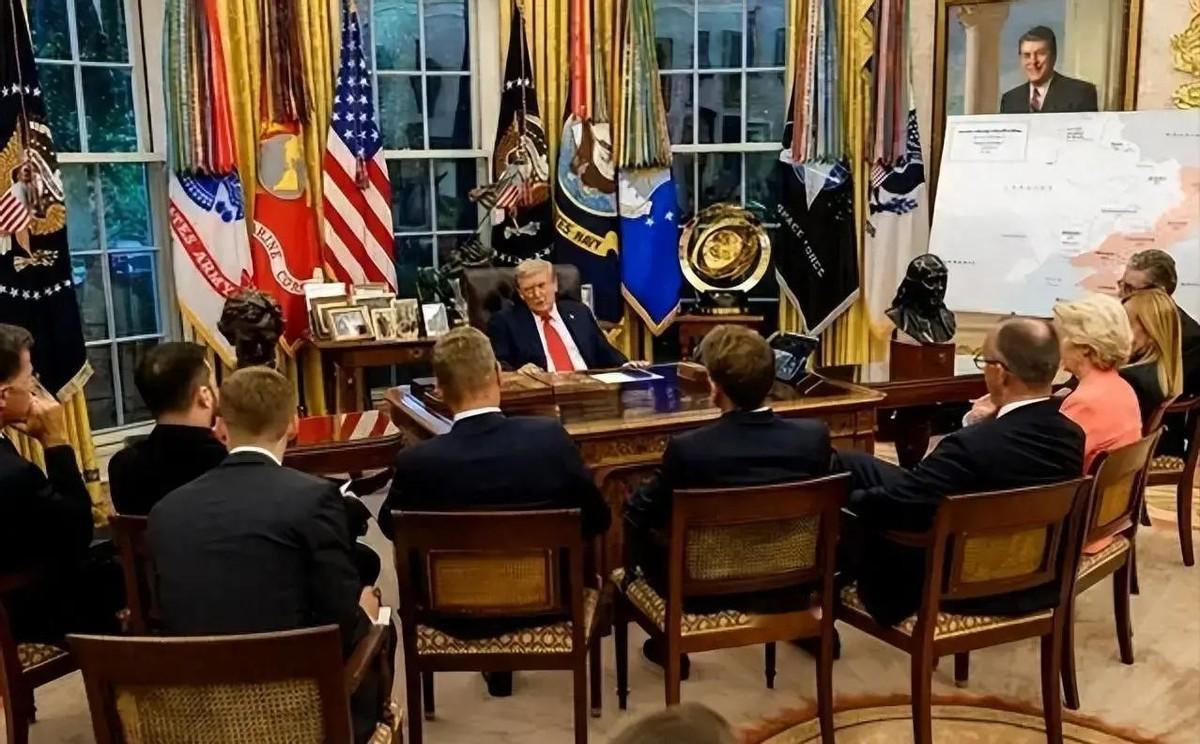 不许中国一家独大，特朗普联合8国在白宫签字，要废中国王牌
：美国拉盟友签稀土协议