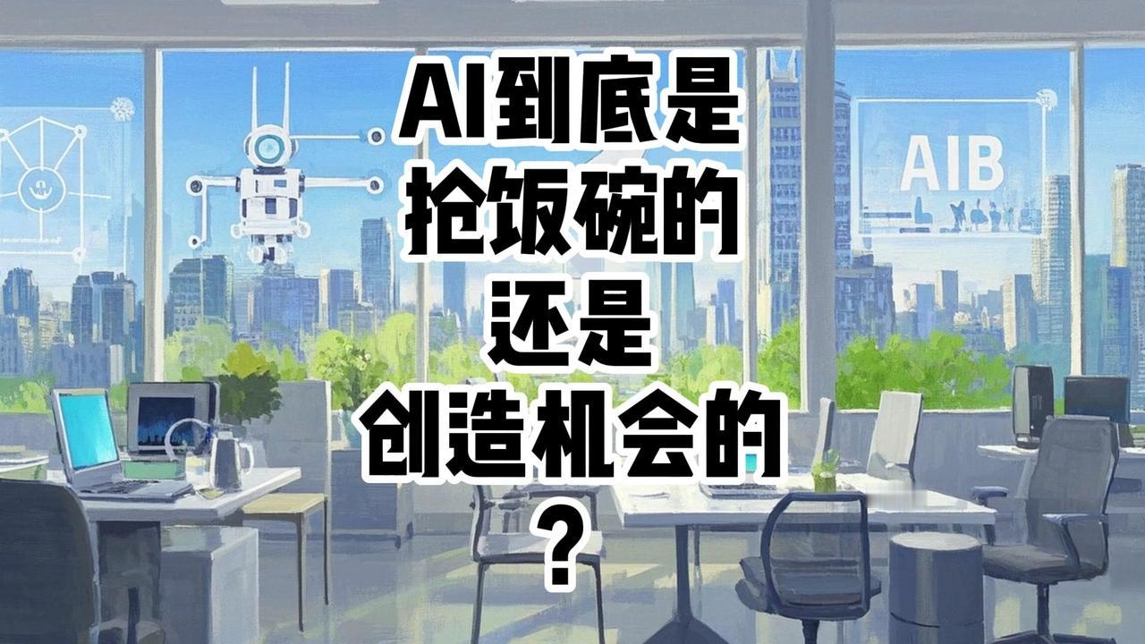AI先替代这7类岗位，再赋能这9类：你的工作在哪一档？
很多人都在担心同一个问题