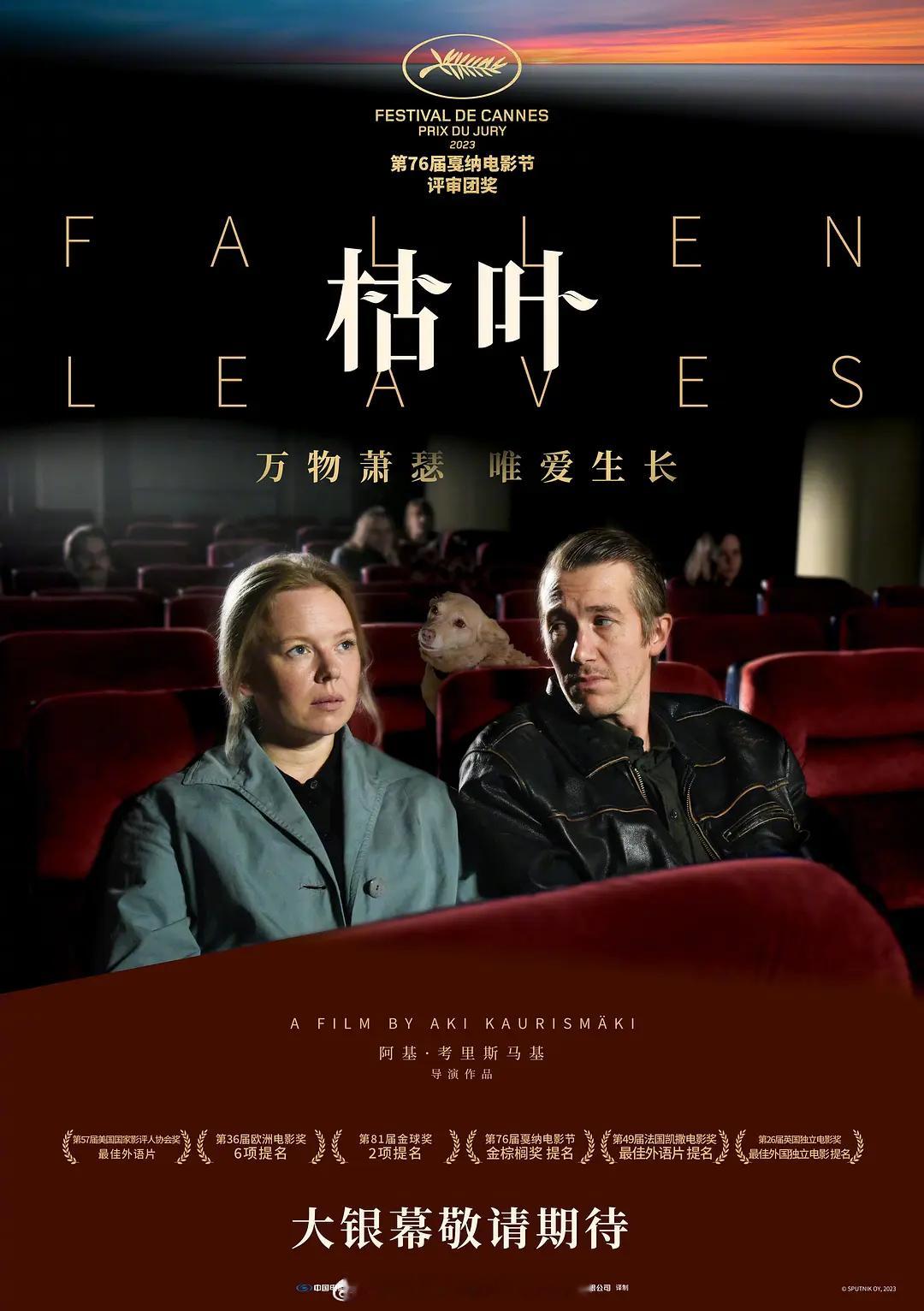 今年上半年引进的芬兰电影《枯叶》内地将12月25日上映‼️ #花式刷片挑战# ​