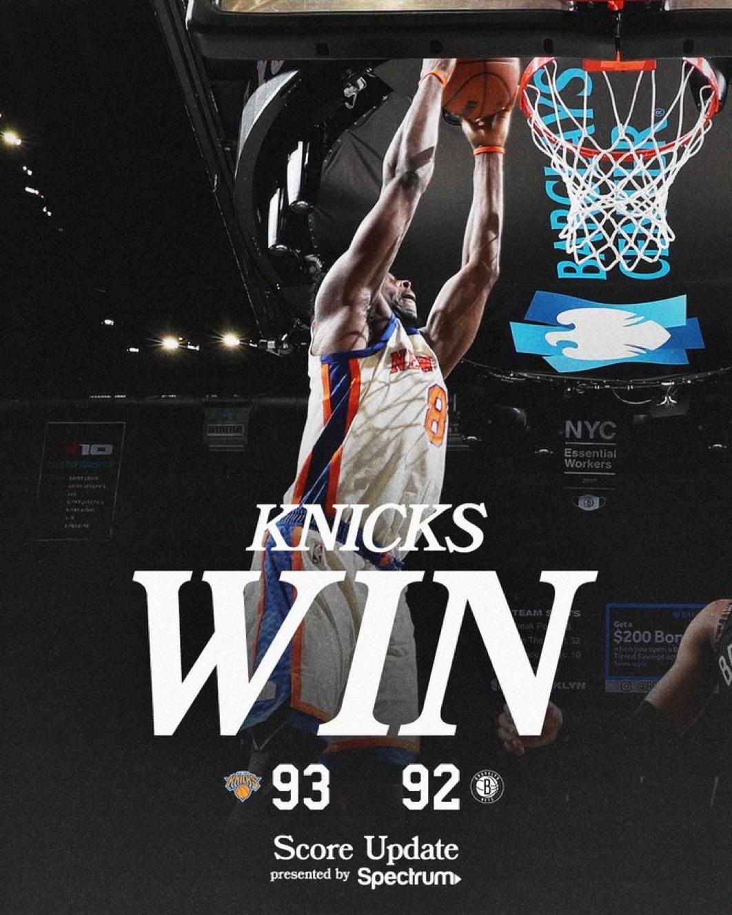 3月21日NBA常规赛战报（6场）：

尼克斯93-92篮网
勇士101-115