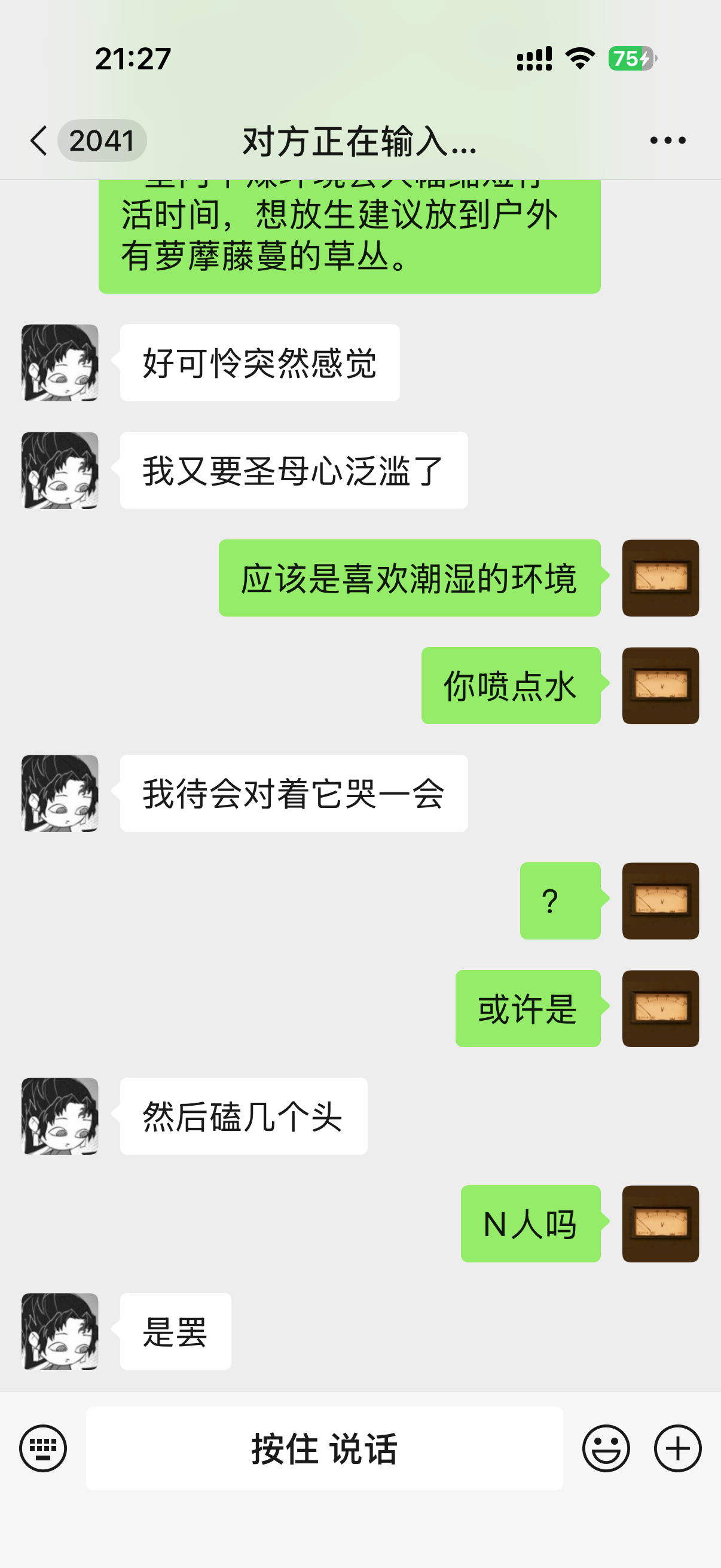 你们n人真是……（指指点点）