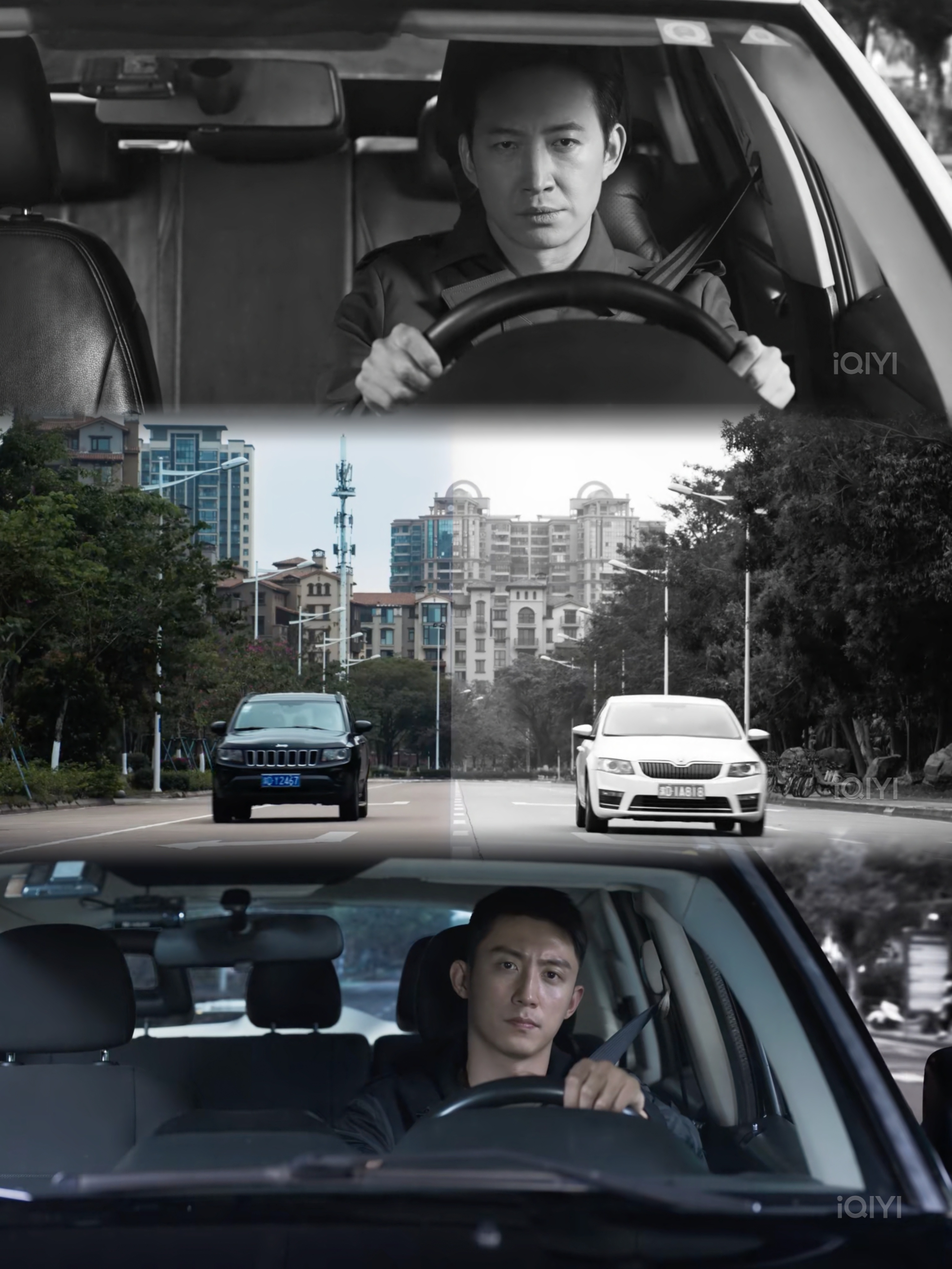 黄景瑜《罚罪》第24集，这一段阴阳两隔平行空间交汇一处的剧情看着好爽！常征一路追