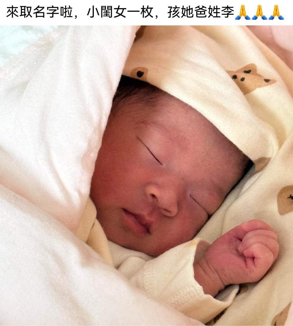 来取名字，看谁取的最好。孩子是女孩，她爸姓李，你们觉得叫什么比较好呢？