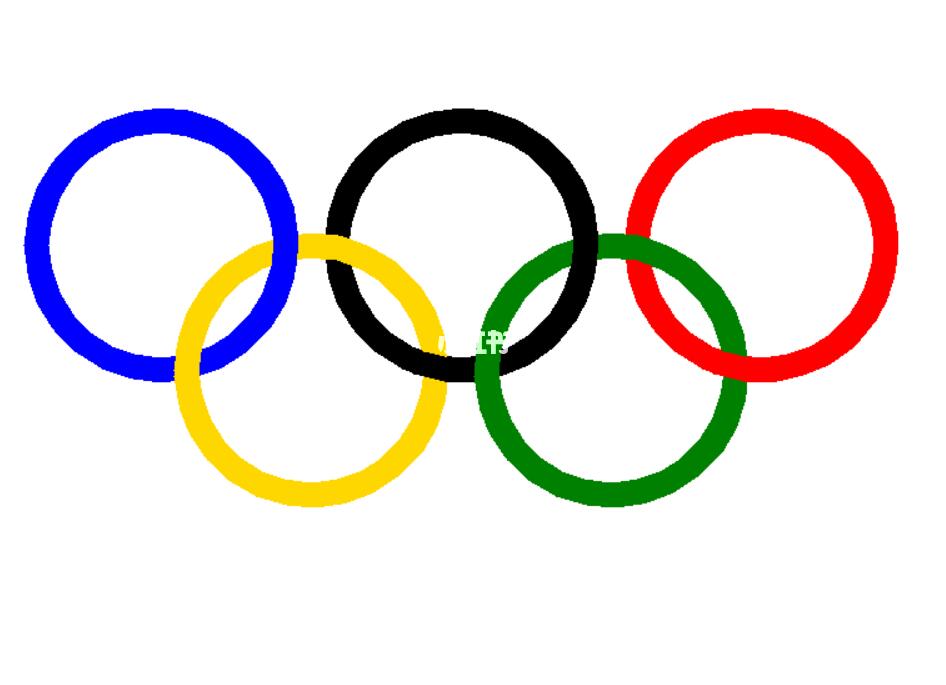 用Python画奥运五环，科体的完美融合🏅