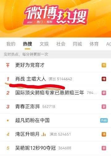肖战 主唱大人   卧槽！主板热一爆！热度真大！ ​​​