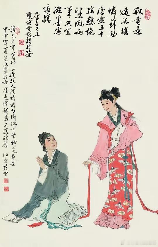 书画大师范曾一组老画，难得一见！绘画作者：范曾（1938.7.5—），字十翼，别