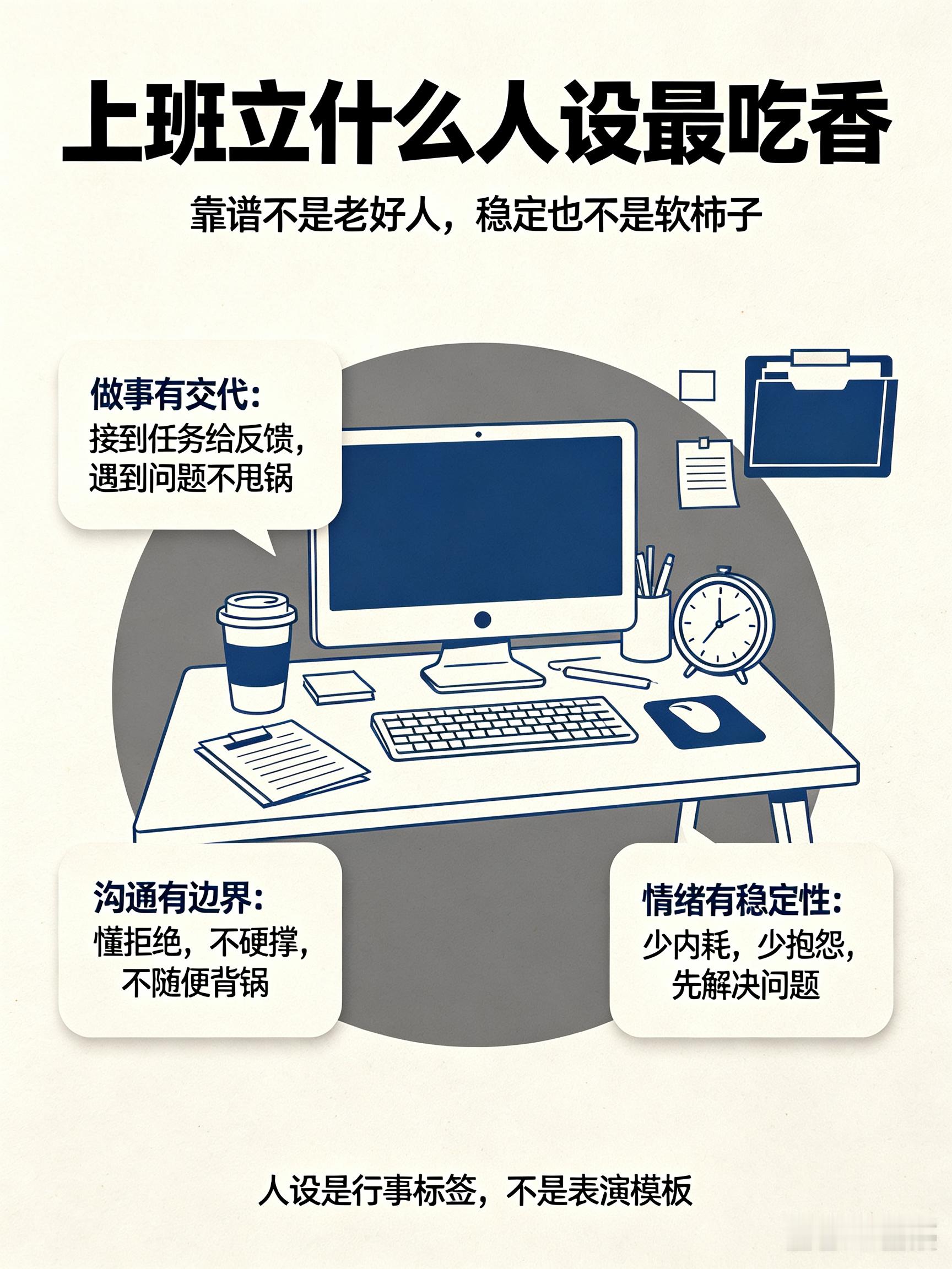 上班立什么人设最吃香情感热点创作激励计划别迷信职场“吃香人设”，短期靠人设混好感