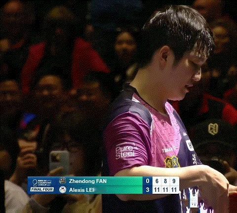 樊振东大爆冷，0：3输给了勒布伦，没经国家队的高强度训练，樊振东好像太紧张了……