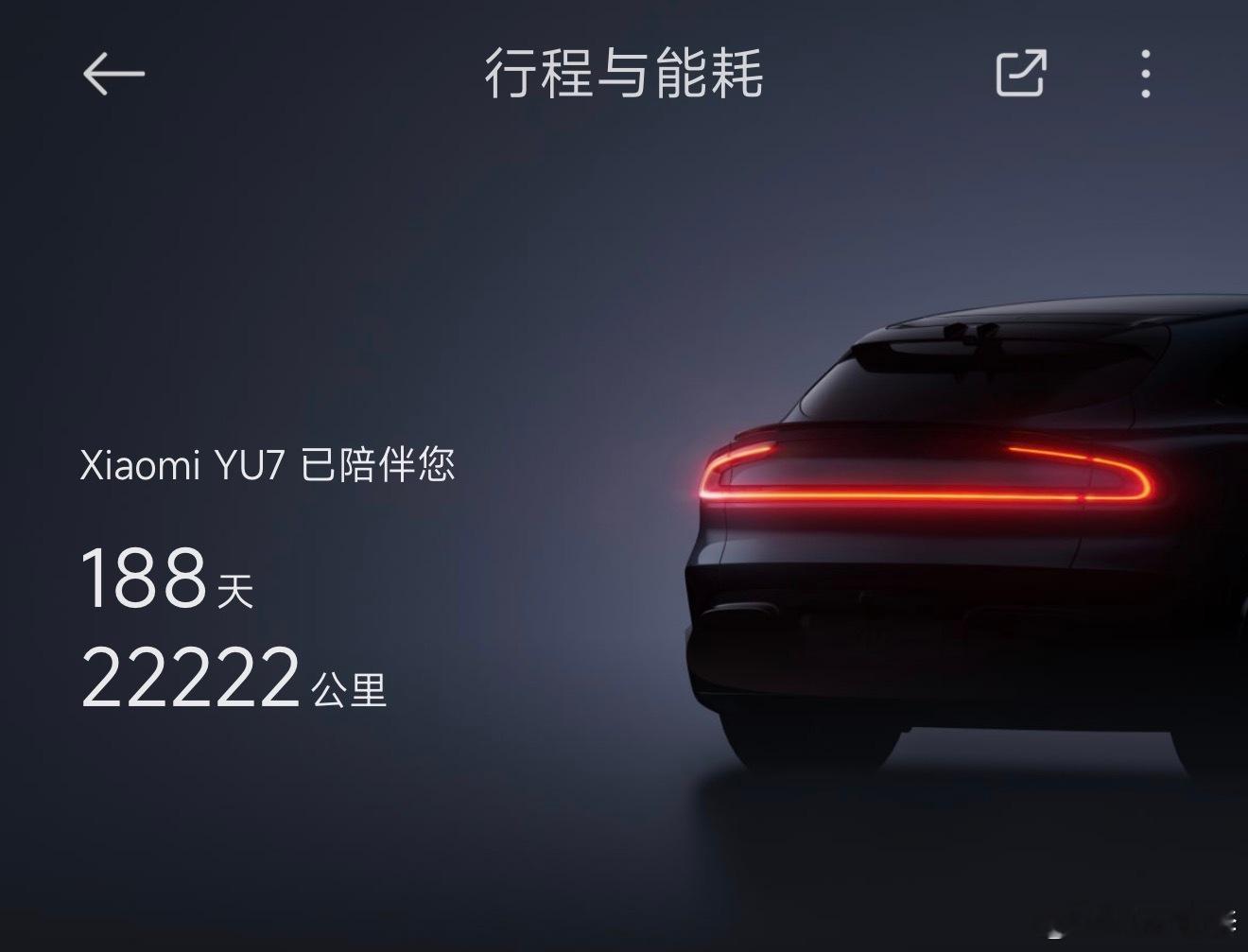 不知不觉YU7已经提车188天了行驶了22222公里，这用车强度怎么样？ 武汉