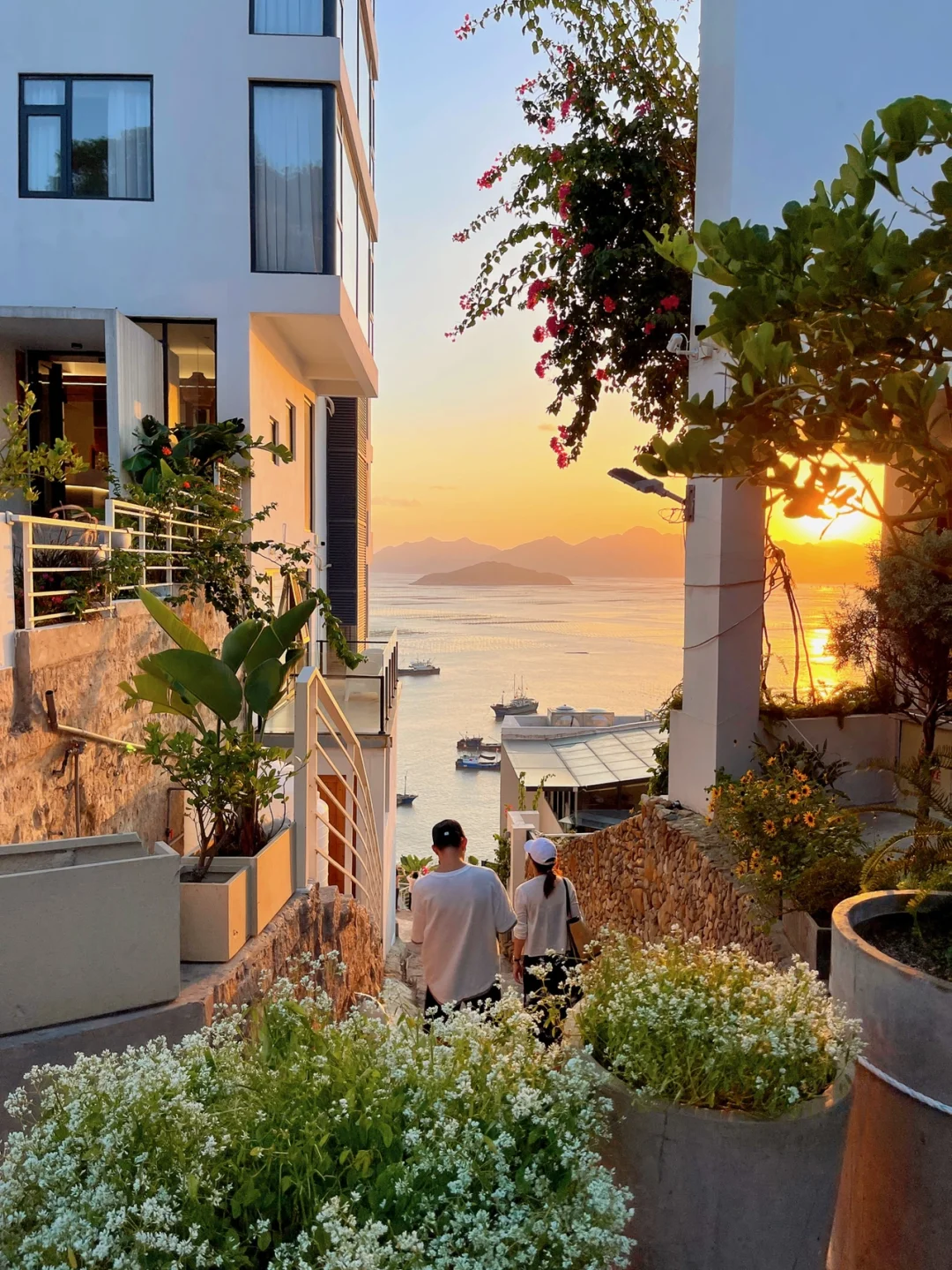 福建最美的渔村，这个小路是看日落的最佳地