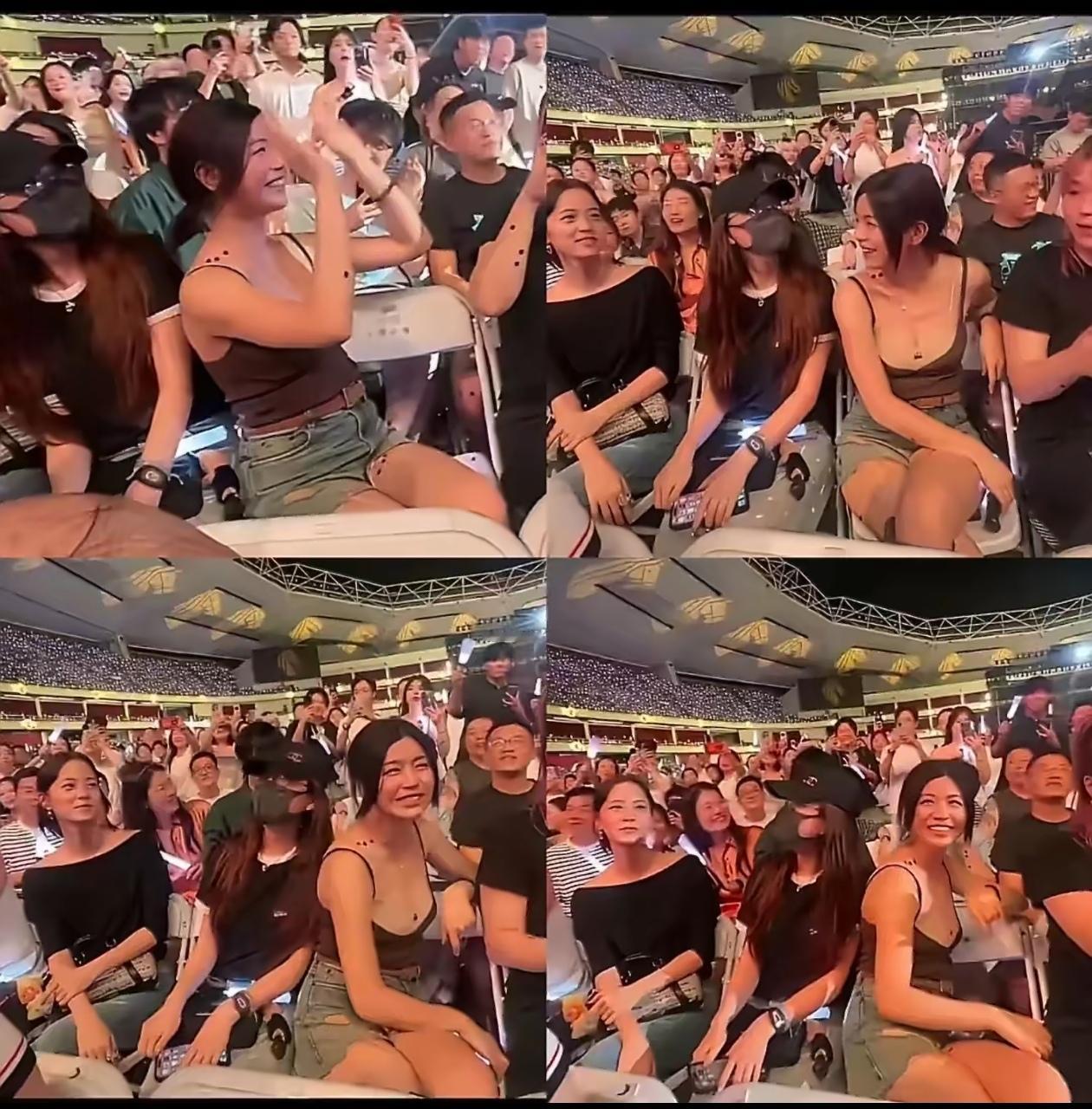 陈妍希台北演唱会造型吸睛，颠覆昔日清纯形象。从《那些年》的校服女神到如今大胆前卫