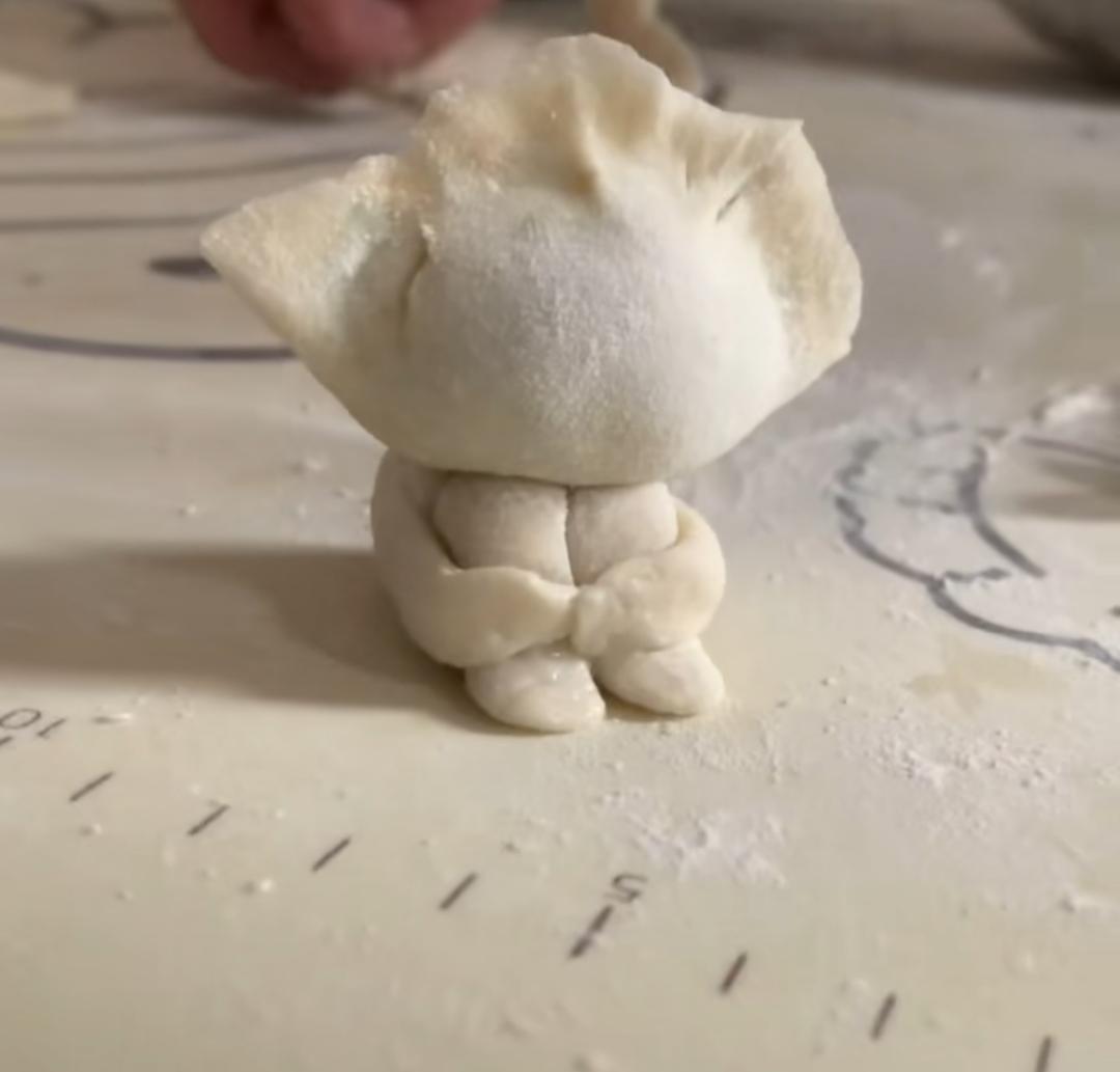 一个能引起共鸣的饺子[尬笑]