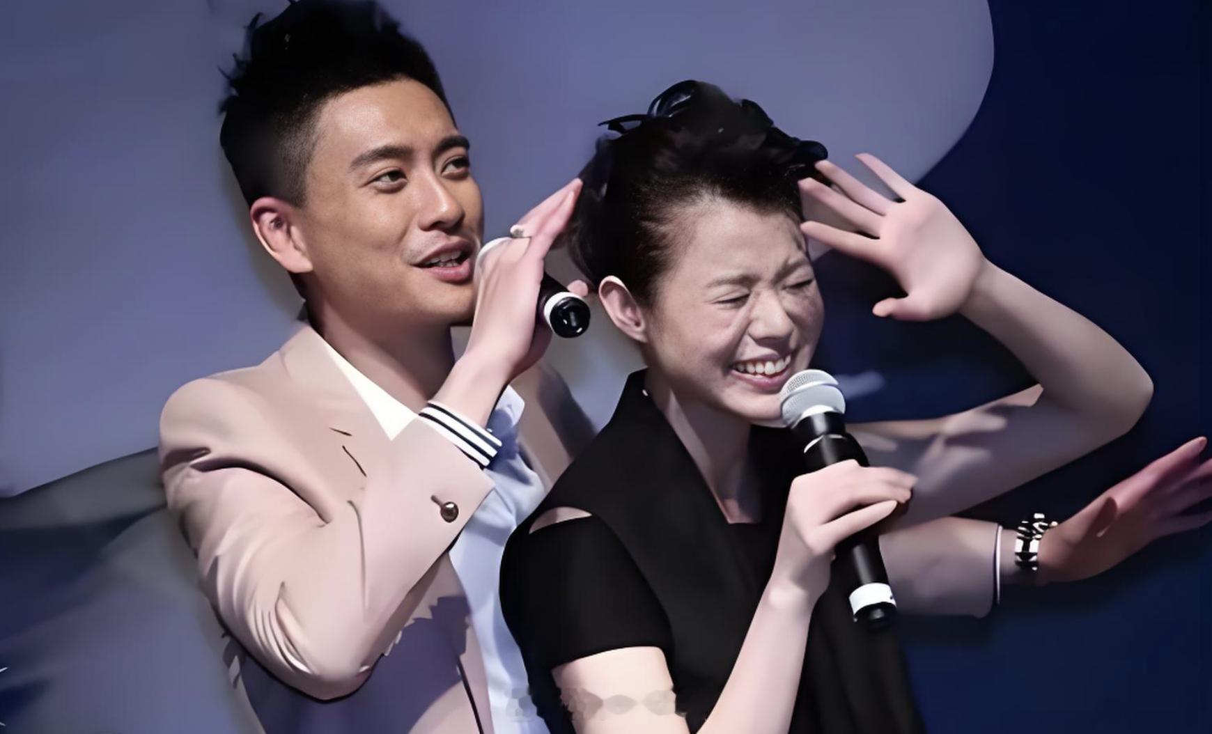 胡杏儿居然抽中了前男友黄宗泽？事情是这样的：节目组搞了个“前任问题大接力”环节，