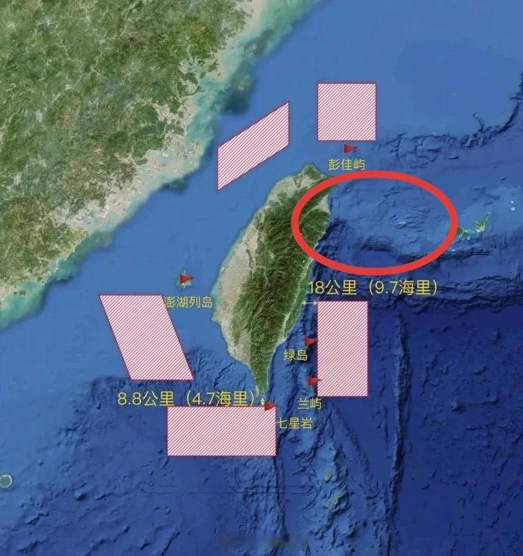 演习区域有漏洞，赖氏会从台岛东北方向这个大口子逃跑？

有网友觉得，这次演习设立
