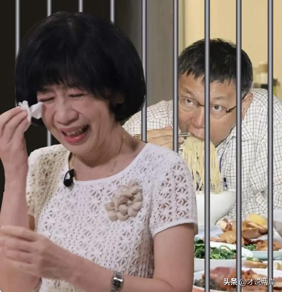 整个绿营现在恶搞柯文哲，更希望把他关进去。
下面这首打油诗是粉刺柯文哲、陈佩琪夫