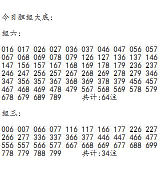 福彩3D第2025066期胆码大底
★
★吐槽：有点乱（慎参） 
★
 今日参数