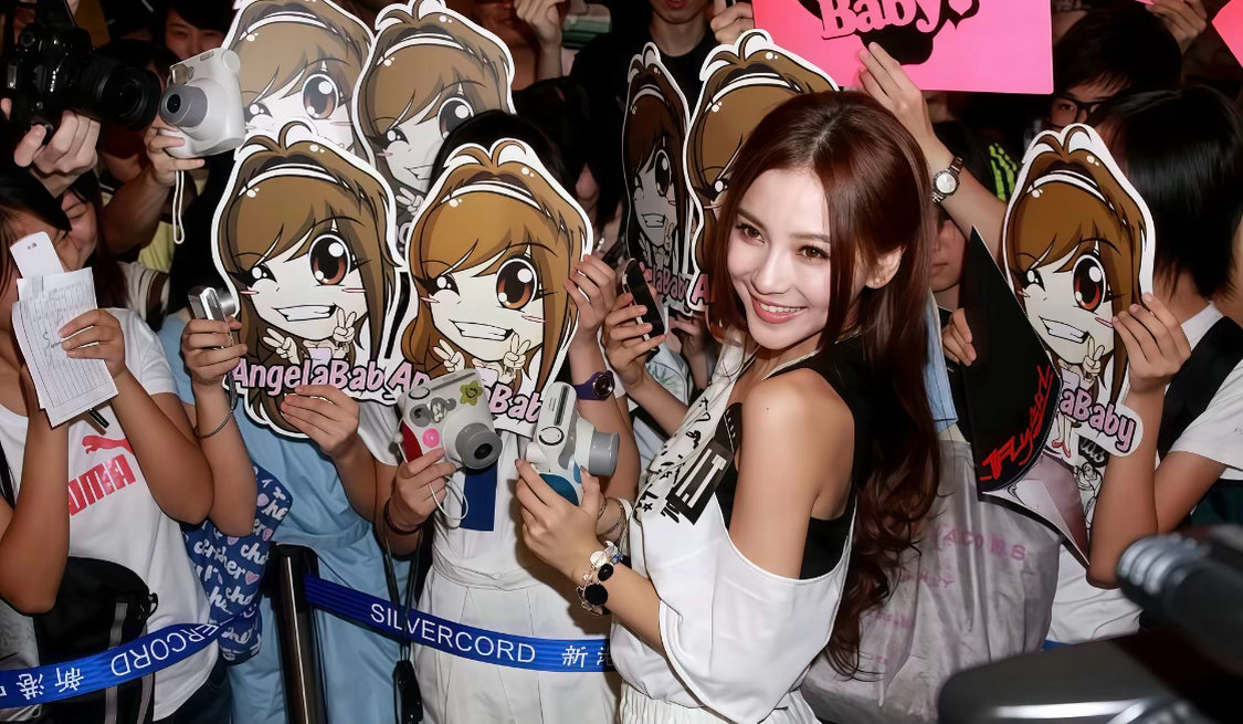 angelababy  angelababy张殷殷  拍下幸福瞬间 这样 我也站