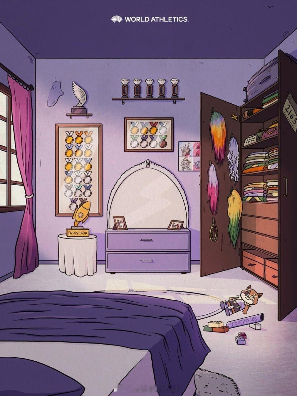 世界田联制作的🇯🇲弗雷泽房间田径说一哈你不知道的田径故事田径