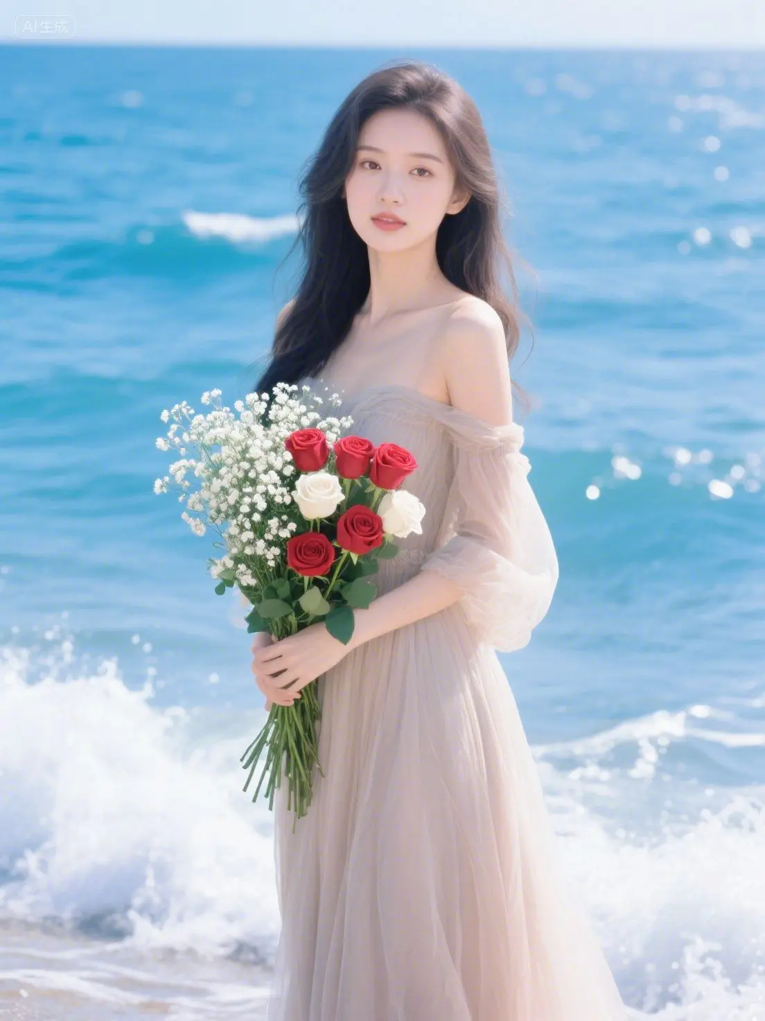 即梦AI 唯美 清纯甜美 作品分享 少女感