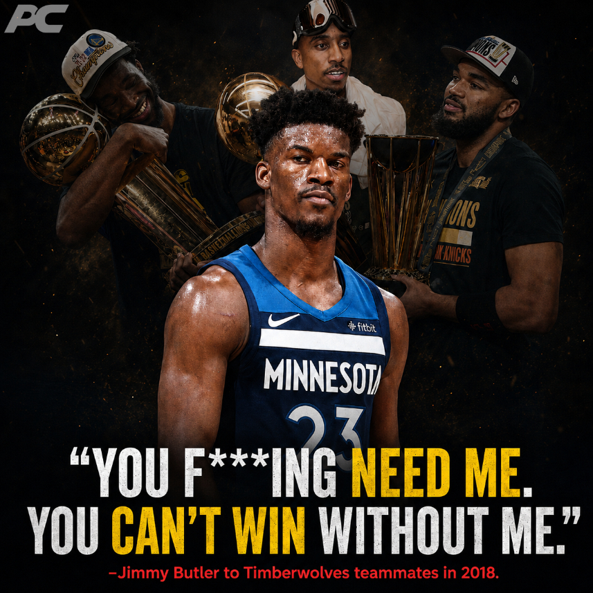 NBA 2018年，吉米·巴特勒曾带领明尼苏达的替补球员在训练中击败了首发阵容，