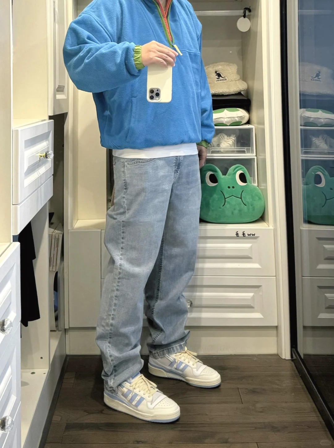 蓝色少年感｜牛仔裤穿搭