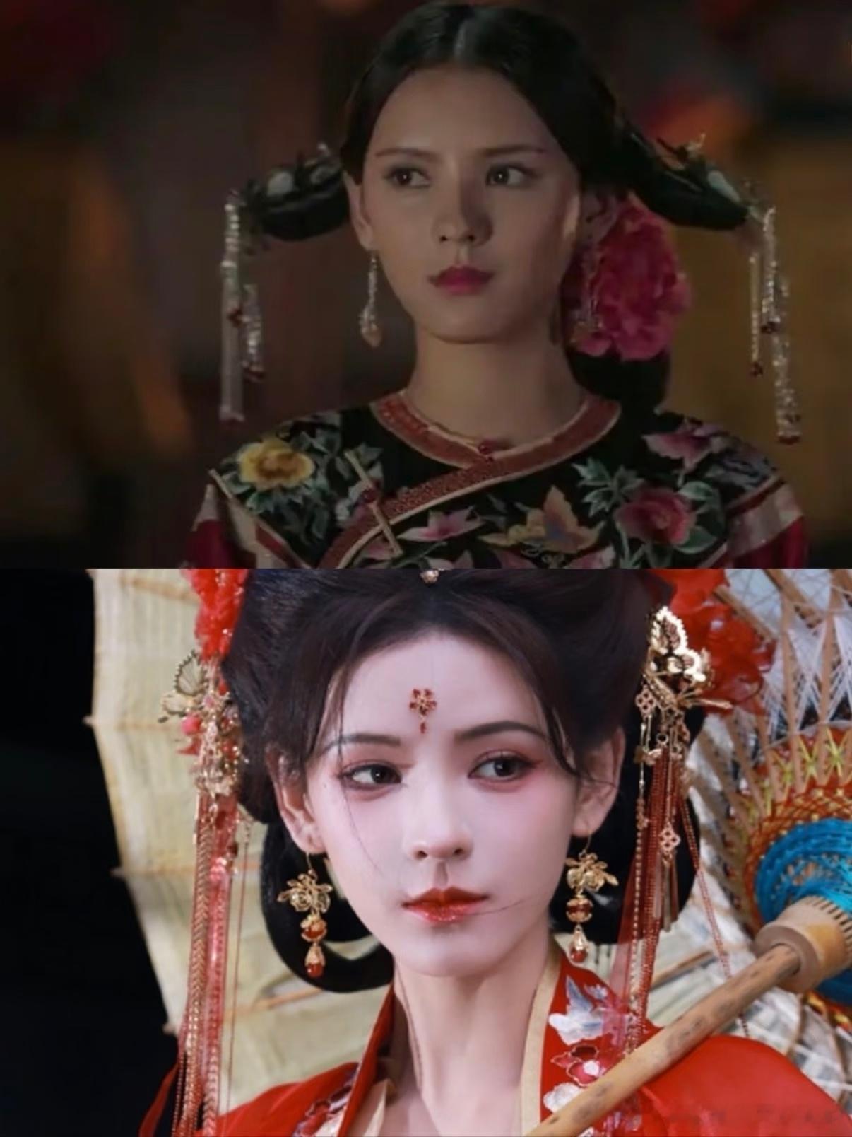 看了这张图才知道大如传女配让妆有多严重这谁看得出上面是张予曦？！ 