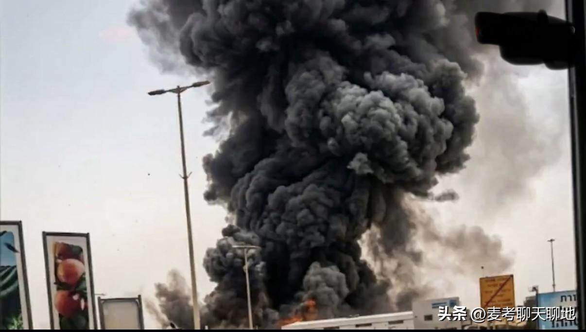 伊朗于26日在“真实承诺-4”行动第81波打击中，所发射的导弹击中以色列的一家化