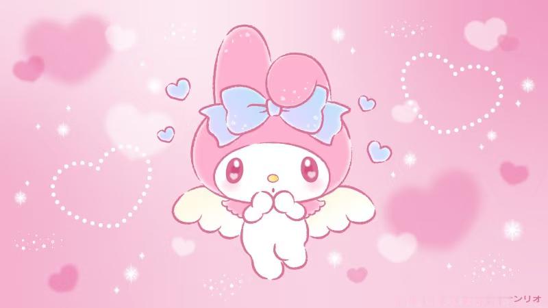 ｜三丽鸥｜美乐蒂｜可爱壁纸｜高清无水印｜全屏壁纸｜平板壁纸｜高清壁纸｜日系背景图
