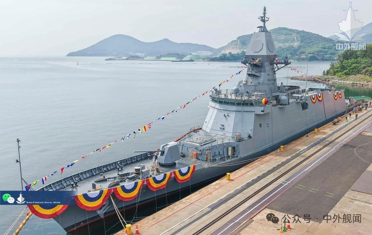 4月30日，据社交媒体报道，当地时间4月29日上午，由韩国SK海洋造船承建“忠南