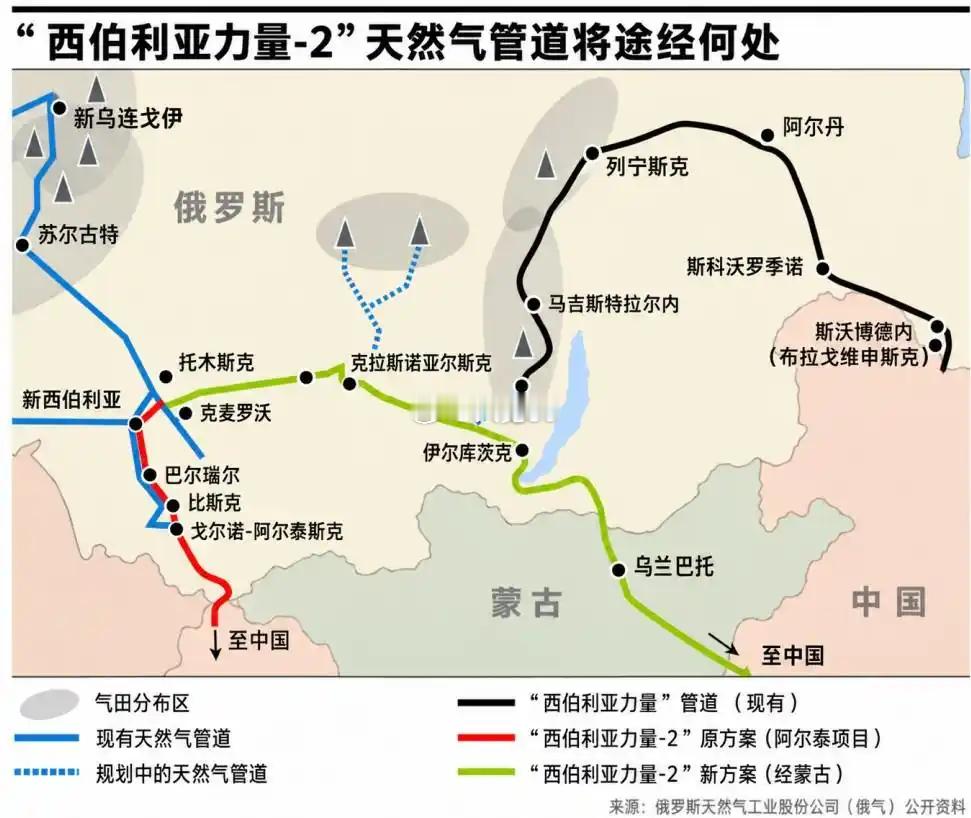 9月10日据《南华早报》报道，中俄“西伯利亚力量2号”天然气管道谈判再次陷入僵局