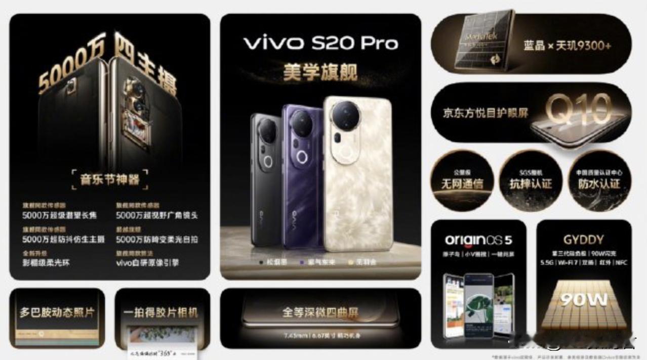 vivo S20 Pro相比较vivo S19 Pro升级了什么
性能和处理器