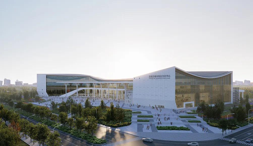 外立面开启，这个地标快呈现了！
纳入年度重点建设项目，这个位于郑州高新区双湖新城