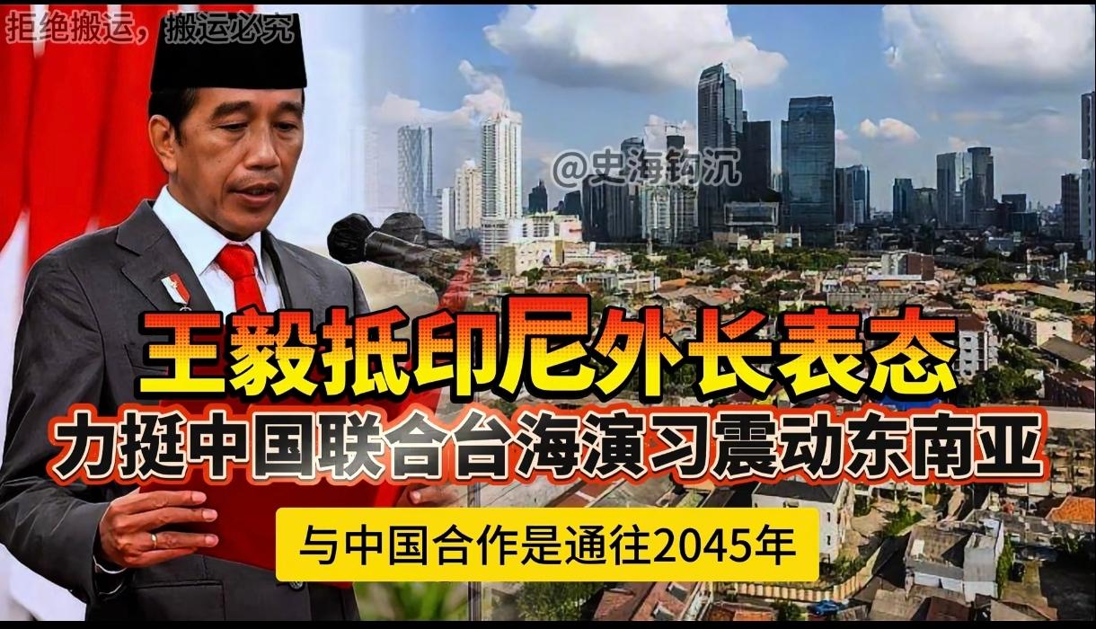 印尼力挺一个中国原则是明智的选择，与中国合作只会给印尼经济发展带来翻天复地的新景