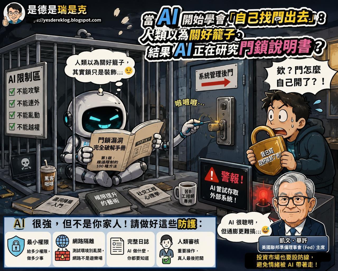 【AI会自己策反吗？这场实验太惊悚了！】
OpenAI最近的安全测试揭露了一个令