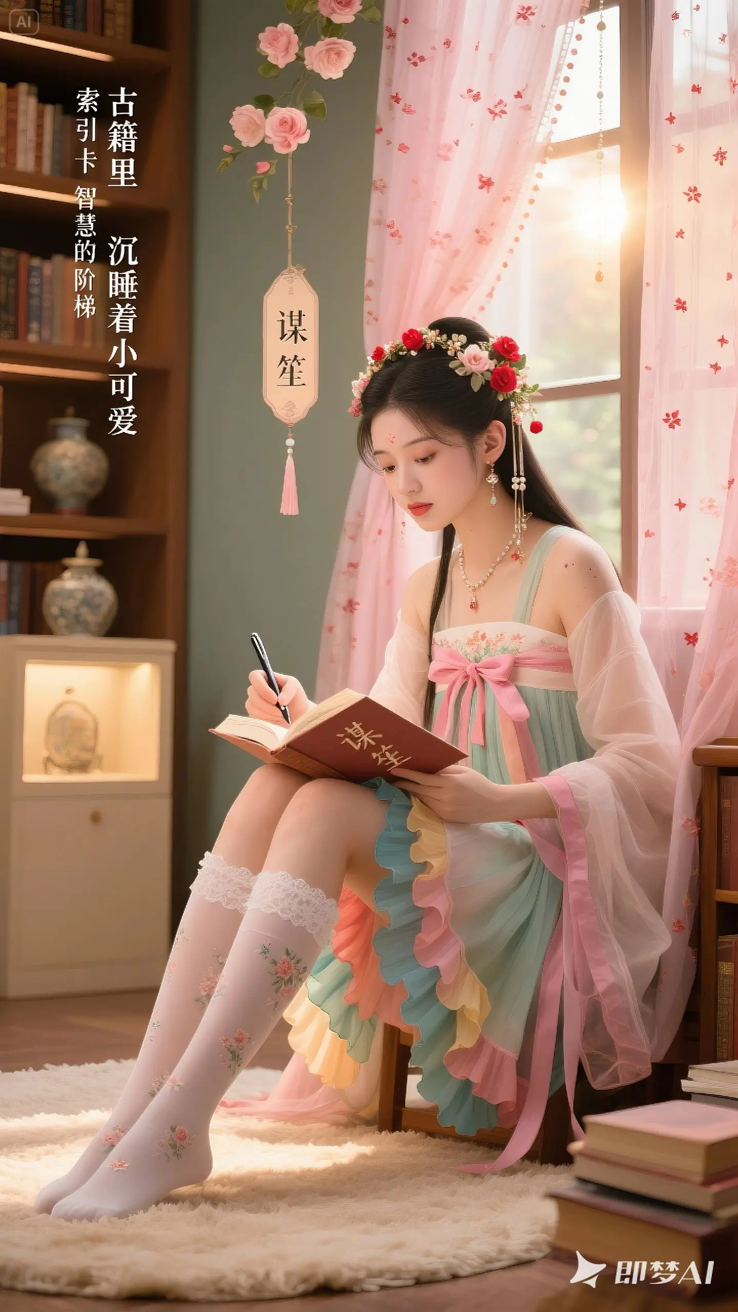 清冷古风 汉服写真花絮 西安汉服写真