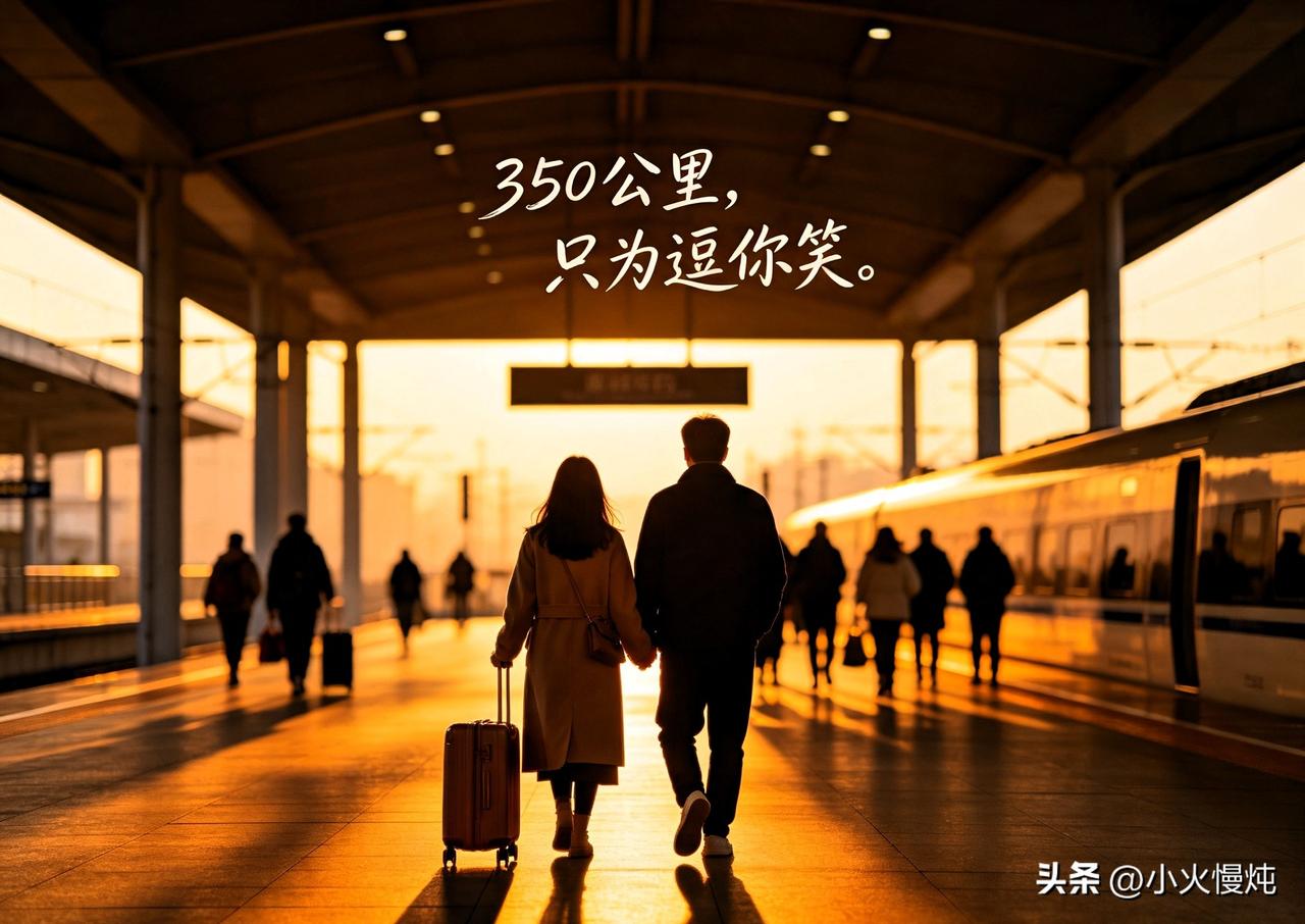 戴口罩搭讪女友说周末来陪我，结果在高铁站被一个戴口罩的女生搭讪了

刚出站口，一