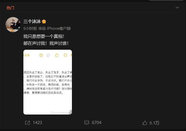 #问界M7起火事故隐藏式门把手疑似未弹出# 整个事件中最冤枉的就是车主家属以及博
